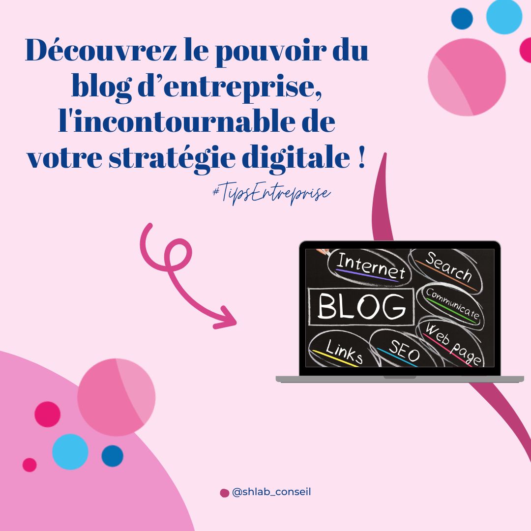 Le pouvoir du blog d'entreprise dans sa stratégie digitale.